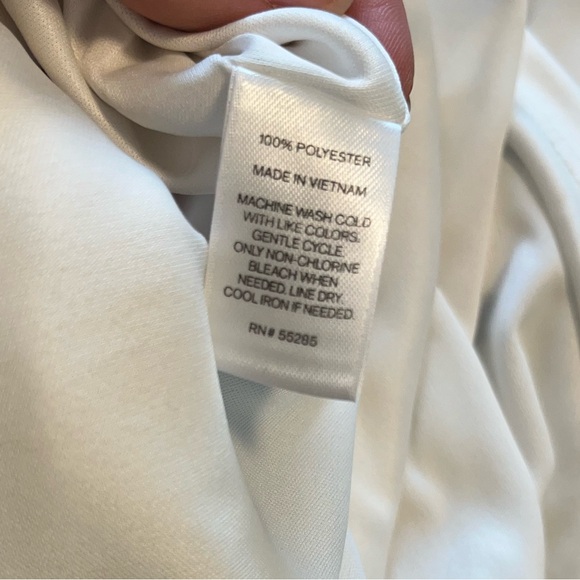 Express Black and White Polka Dot Dress - Picture 4 of 5